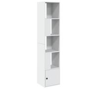 vidaXL Bibliothèque 5 niveaux 40x36x189 cm Bois d'ingénierie Blanc