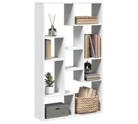 vidaXL Bibliothèque en bois d'ingénierie 72x20x120,5 cm Blanc