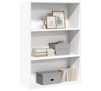vidaXL Bibliothèque blanc 80x30x114 cm