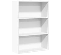 vidaXL Bibliothèque Blanc 80x30x114 cm Bois d'ingénierie, étagère, étagère à Livres, Support de Livre, Armoire de Rangement, étagère de Rangement