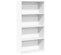 vidaXL Bibliothèque Blanc 80x30x152 cm Bois d'ingénierie