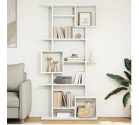 vidaXL Bibliothèque Blanc 92x29x188 cm Bois d'ingénierie, bibliothèque, étagère à Livres, étagère, Armoire de Rangement, étagère de Rangement, vitrine