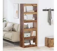vidaXL Bibliothèque Bois ancien 60 x 30 x 166 cm Bois d'ingénierie 880459