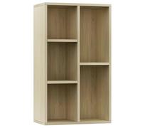 vidaXL Bibliothèque/Buffet Chêne Sonoma 50x25x80 cm Bois d’ingénierie