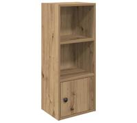 vidaXL Bibliothèque chêne artisanal 31x24x77 cm bois d'ingénierie Marron