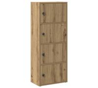 vidaXL Bibliothèque chêne artisanal 40x24x102 cm - Bois d'ingénierie Marron