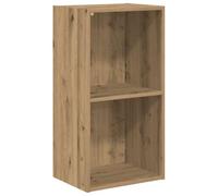 Bibliothèque chêne artisanal 40x30x77 cm bois d ingénierie