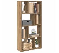 vidaXL Bibliothèque chêne artisanal 60x20x120,5 cm en bois d'ingénierie