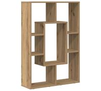 vidaXL Bibliothèque chêne artisanal 63×20×90 cm – bois d'ingénierie, étagère de rangement