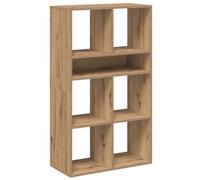 vidaXL Bibliothèque chêne Artisanal 66x31x112 cm Bois d'ingénierie