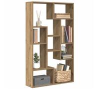vidaXL Bibliothèque chêne artisanal 72x20x120,5 cm bois d'ingénierie 858164