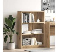 vidaXL Bibliothèque Chêne Artisanal 80x24x109 cm