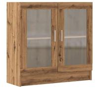 vidaXL Bibliothèque Chêne artisanal Bois d'ingénierie 82,5x30,5x80 cm