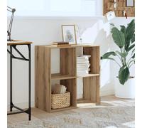 vidaXL Bibliothèque chêne artisanal - Bois d'ingénierie
