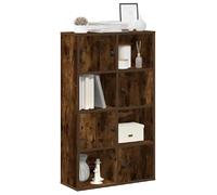 vidaXL Bibliothèque Chêne Fumé 101 cm