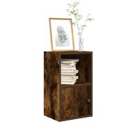 vidaXL Bibliothèque - Chêne fumé