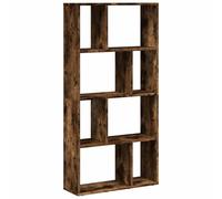 vidaXL Bibliothèque 60x20x120 cm – Bois d'ingénierie, étagère de rangement – Chêne fumé