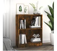 vidaXL Bibliothèque Chêne fumé 60x24x74,5 cm Bois d'ingénierie 815084
