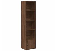 vidaXL Bibliothèque chêne Marron 31x24x127 cm Bois d'ingénierie, étagère à Livres, Support de Rangement, Support à Livres, Armoire de Rangement