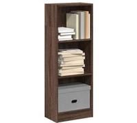 vidaXL Bibliothèque chêne Marron 40x24x109 cm Bois d'ingénierie, étagère à Livres, Porte-Livres, Support à Livres, Armoire de Rangement