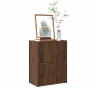 vidaXL Bibliothèque chêne marron 40x24x52 cm bois d'ingénierie, étagère à livres, support de rangement, support à livres, 860361
