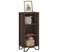 Bibliothèque chêne marron 50x31x106 cm bois d'ingénierie848608