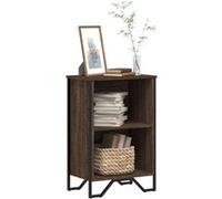 vidaXL Bibliothèque chêne marron