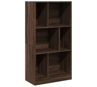 vidaXL Bibliothèque étagère chêne marron 57×28,5×107,5 cm Bois d'ingénierie