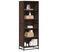 vidaXL Bibliothèque chêne marron 60x35x170,5 cm bois d'ingénierie, étagère à livres, porte-livres, support à livres, armoire 3300854