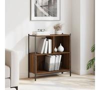 vidaXL Bibliothèque chêne marron 72x28x77,5 cm bois d'ingénierie