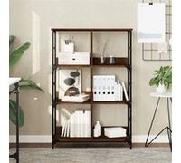 VidaXL Bibliothèque chêne marron 78,5x33x117,5 cm bois d'ingénierie 835253 Marron G