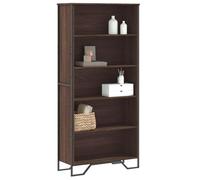 vidaXL Bibliothèque chêne marron 80 x 31 x 169 cm Bois d'ingénierie