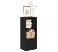 vidaXL Bibliothèque chêne noir 31 cm
