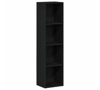vidaXL Bibliothèque Chêne noir 36x30x143 cm Bois d'ingénierie G