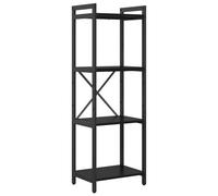 Vidaxl Bibliothèque Chêne Noir 40 X 30 X 118 Cm Bois D'ingénierie