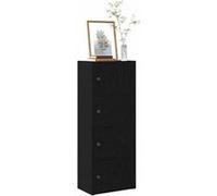 vidaXL Bibliothèque 40x24x102 cm – chêne noir, bois d'ingénierie, étagère à livres
