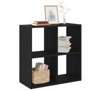 vidaXL Bibliothèque Chêne noir 68,5×32×68,5 cm – Bois d'ingénierie, étagères ouvertes