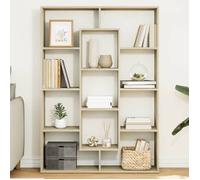 vidaXL Bibliothèque Chêne Sonoma 102x29x143 cm Bois d'ingénierie Marron
