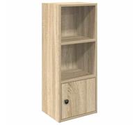 vidaXL Bibliothèque chêne Sonoma 31 x 24 x 77 cm – Bois d'ingénierie – Marron