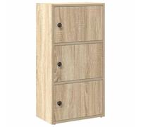 vidaXL Bibliothèque chêne Sonoma 40×24×77 cm – Bois d'ingénierie, étagère à livres Marron