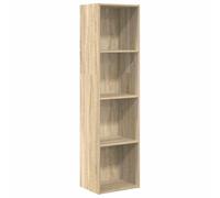 vidaXL Bibliothèque chêne Sonoma en bois d'ingénierie 40×30×152 cm