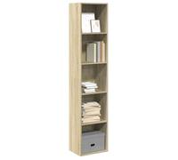 vidaXL Bibliothèque chêne Sonoma 40x30x189 cm bois d'ingénierie