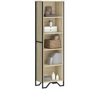 vidaXL Bibliothèque chêne sonoma 50x31x169 cm bois d'ingénierie848615 Marron G