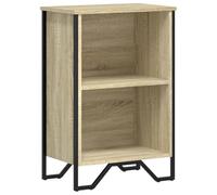 vidaXL Bibliothèque chêne Sonoma 50x31x74,5 cm Bois d'ingénierie, étagère, étagère à Livres, étagère de Rangement, Armoire de Rangement