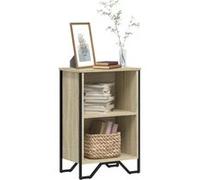 vidaXL Bibliothèque chêne Sonoma Bois d'ingénierie 50×31×74,5 cm – Étagère de rangement