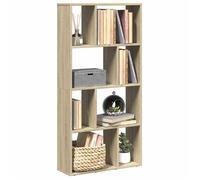 vidaXL Bibliothèque chêne Sonoma 60x20x120,5 cm Bois d'ingénierie, étagère, étagère de Rangement, Support à Livres, étagère à Livres