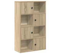 vidaXL Bibliothèque chêne Sonoma 60x24x101,5 cm – Bois d'ingénierie, étagère à livres