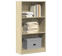 vidaXL Bibliothèque chêne Sonoma 60x24x109 cm Bois d'ingénierie, étagère à Livres, Porte-Livres, Support à Livres, Armoire de Rangement