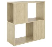 vidaXL Bibliothèque Chêne Sonoma 60x24x63 cm Bois d'ingénierie