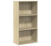 vidaXL Bibliothèque chêne Sonoma 60x30x114 cm – Bois d'ingénierie, armoire de rangement